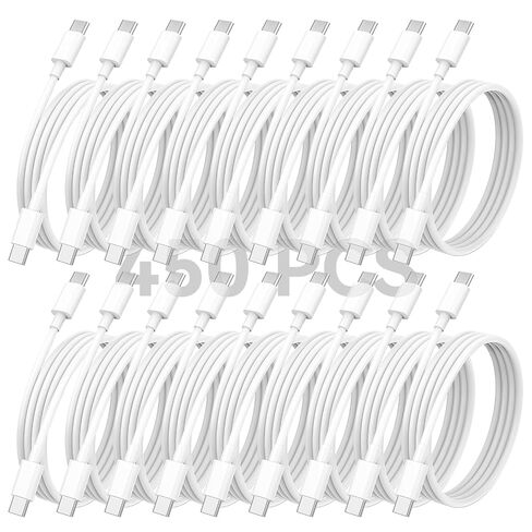 USB C Charger Cable - 5Pack 6FT (60W/3.1A) USB C to USB C Cable Type C Fast Charging Cord for iPhone 17/17 Pro/17 Pro Max/Air/16/16 Pro/16 Pro Max/15/15 Pro/15 Plus/15 Pro Max, Samsung Galaxy S23 in Kuwait