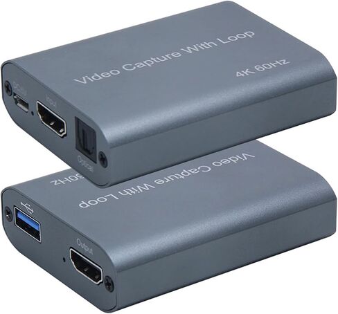 USB C HDTV Video Capturing Card 4K @ 60Hz HDTV 1080P Video Game Capturing Replacement for Streaming Game Console Accessories Streaming Card in Saudi Arabia