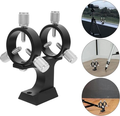 HEMOTON Adjustable Metal Finder Bracket for Telescope Pointer Easy to Install Telescope Base Accessory with 35mm Inner Diameter in Kuwait