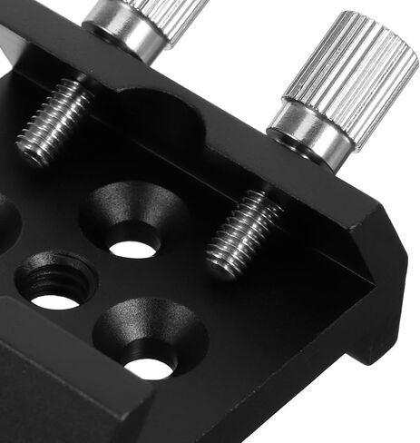 Telescope Dovetail Saddle Clamp Base with 1/4 Thread Hole Black in Kuwait