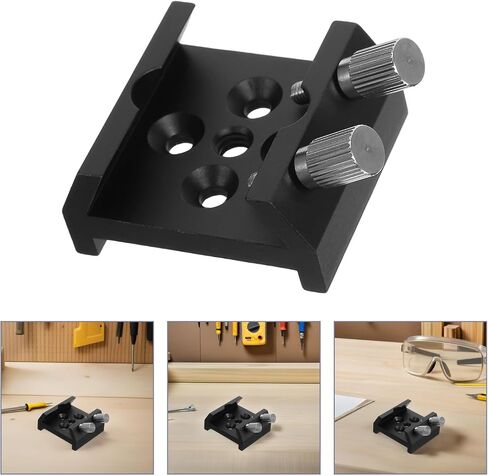 Telescope Dovetail Saddle Clamp Base with 1/4 Thread Hole Black in Kuwait
