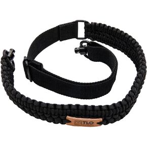 TLO Outdoors Paracord Rifle Sling with Quick Detach (QD) Swivels | ONLY Fits Guns, Shotguns, Crossbows with QD Mount Receiver/Sockets | Extra Wide, No-Slip Adjustable 2-Point Strap in Kuwait
