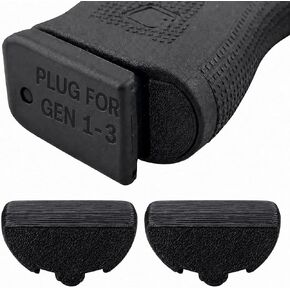 Grip Frame Insert Plug Compatible with Glock GEN 1-3 | 17 18 19 22 23 24 31 32 34 35 38 | Rear Grip Cavity Cover Insert | Easy Snap-in Installation | Durable Dust & Water Protection | 2 Pack in Saudi Arabia
