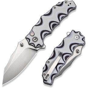 CIVIVI Natterjack Pocket Knife, 3.19" 14C28N Blade G10 Handle, Neutral Blue in Kuwait