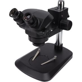 Fafeicy Binocular Stereo Microscope with 10X Eyepieces 0.7-5X Objective Adjustable LED Light for Microelectronics Mold Jewelry Observation (US Plug 100-240V) in Kuwait