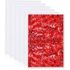 6 Pcs Silicone Dehydrator Trays 11 x 11 Inch, Square Fruit Leather Mats with Edge, Compatible with SUCISENI Large Dehydrator, Non-stick Fruit Roll Sheets Reusable for Liquids, Crackers, Fruit in Saudi Arabia