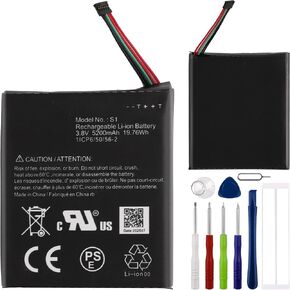 Replacement Battery S1 (5-Pin) Compatible with for Ring Video Doorbell -5 Cable Version ONLY 2020 Release in Kuwait