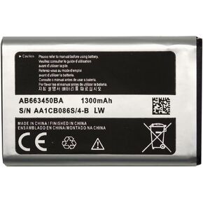AB663450BA Battery Compatible with Samsung Rugby II 2 A847 Rugby III 3 A997 Rugby 4 B780 in Saudi Arabia