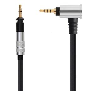 FAAEAL Coiled Audio Upgrade Cable Compatible with Sennheiser HD598 HD598Cs HD560s HD598SE HD620S HD400PRO HD599 ATH-M50x M70x Headphones for Musicians Audiophiles 3.5mm w/mic in Kuwait