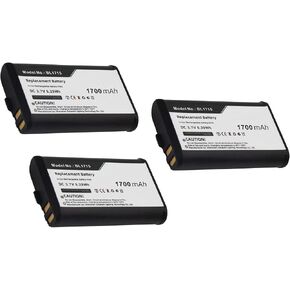 3PCS BL1101, BL1715 Replacement Battery Compatible with TC-320, TC-320U Two-Way Radio Battery 1700mAh/3.7V in Kuwait