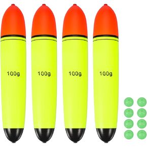 Fishing Slip Bobbers, EVA Foam Bobbers Slip Floats with Fish Beads, Floatage Fit for Carp Bass Fishing Corks Saltwater Freshwater in Saudi Arabia