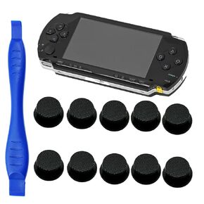 10PCS Analog Joystick Button Cap Thumbstick Cover Grips for PSP 2000 3000 in Kuwait