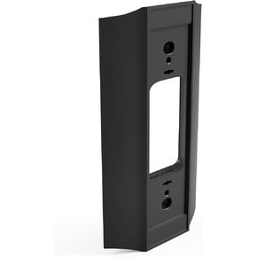 Hidden River Lab Premium Wall Plate Adapter for Wired Doorbell Pro (3rd Gen) - Proprietary Mounting Plate for Cleaner Install, Wiring Clearance & Single-Gang Box Coverage - Made in USA - Black in Saudi Arabia