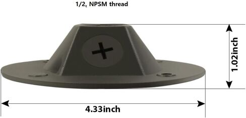 LEONLITE Landscape Surface Mount Accessory, Mounting Bracket in Kuwait