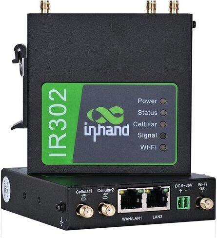 InHand Networks IR302 Industrial IoT 4G LTE VPN Cellular Router in Kuwait