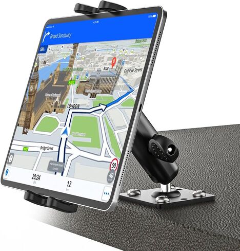 Charchendo Heavy Duty Truck Drill Tablet Mount, Metal AMPS ELD Holder in Kuwait