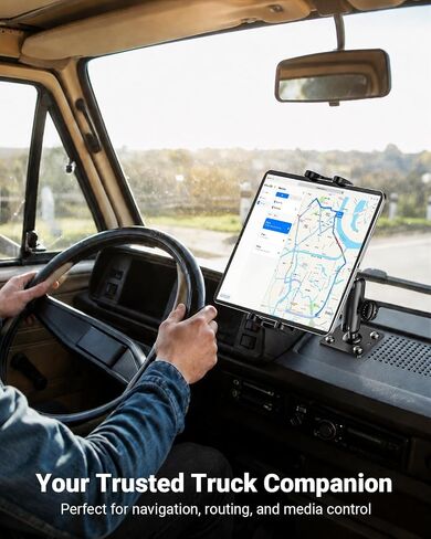 Charchendo Heavy Duty Truck Drill Tablet Mount, Metal AMPS ELD Holder in Kuwait