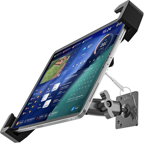 Charchendo Anti-Theft Tablet Mount, Anti-Rust Drill-Down Arm, Wall & Boat in Kuwait