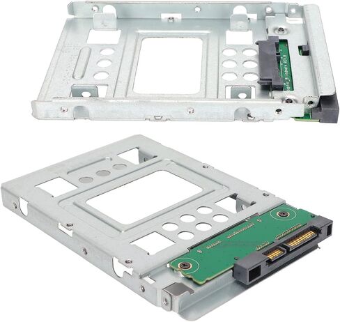 Hard Drive Hot Swap Compatible Tray for 3.5in Drives with 2.5in SSDs in Computers Silver Color in Kuwait