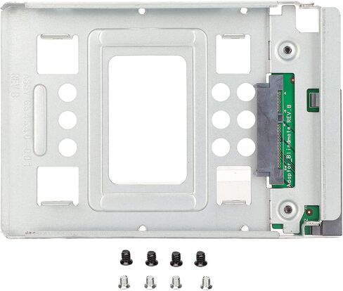 Hard Drive Hot Swap Compatible Tray for 3.5in Drives with 2.5in SSDs in Computers Silver Color in Kuwait