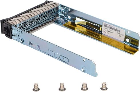 2.5in SAS Hard Drive Tray Sturdy Carrier for SR650 SR550 SR570 HR650S Durable Metal 1 X Tray 4 X Screws in Kuwait