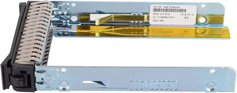 2.5in SAS Hard Drive Tray Sturdy Carrier for SR650 SR550 SR570 HR650S Durable Metal 1 X Tray 4 X Screws in Kuwait
