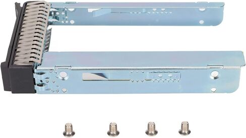 2.5in SAS Hard Drive Tray Sturdy Carrier for SR650 SR550 SR570 HR650S Durable Metal 1 X Tray 4 X Screws in Kuwait