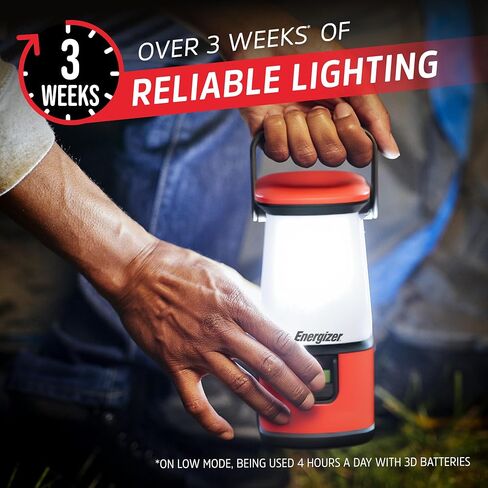 ENERGIZER WeatheReady LED Camping Lantern PRO-360, IPX4 Water Resistant Tent Light, Ultra Bright Battery Powered Lanterns for Camping, Outdoors, Emergency Power Outage in Kuwait