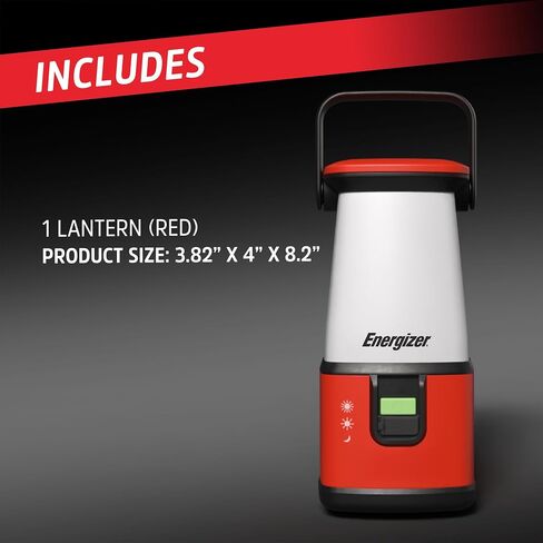 ENERGIZER WeatheReady LED Camping Lantern PRO-360, IPX4 Water Resistant Tent Light, Ultra Bright Battery Powered Lanterns for Camping, Outdoors, Emergency Power Outage in Kuwait