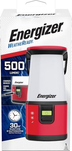 ENERGIZER WeatheReady LED Camping Lantern PRO-360, IPX4 Water Resistant Tent Light, Ultra Bright Battery Powered Lanterns for Camping, Outdoors, Emergency Power Outage in Kuwait