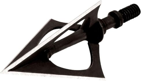 New Archery Products NAP Hellrazor Crossbow Big Game Hunting Solid Steel Fixed Blade 3 Pieces Broadhead Set in Kuwait