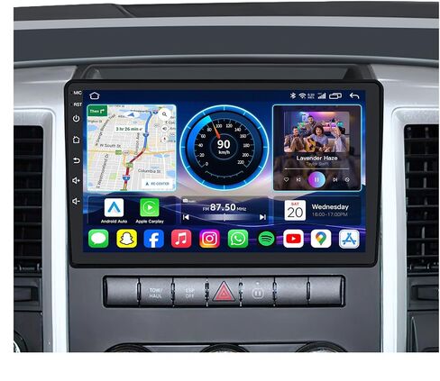 4+64G ROM Android 15 Car Radio for Dodge Ram 1500 2500 3500 2009-2012 in Saudi Arabia