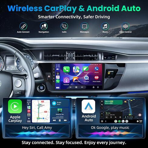 Android 15 Car Radio Stereo for Toyota Corolla 2014-2016 in Saudi Arabia