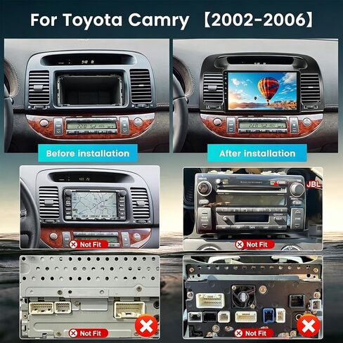 Car Radio for Toyota Camry 2002 2003 2004 2005 2006 in Kuwait