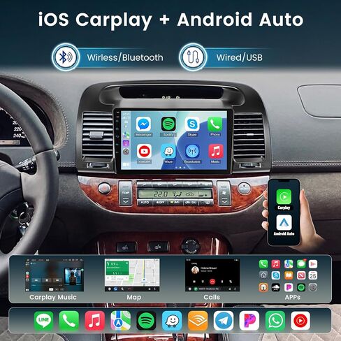 Car Radio for Toyota Camry 2002 2003 2004 2005 2006 in Kuwait
