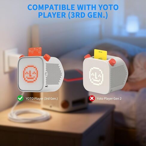 Charger for Yoto Player (3rd Gen) Magnetic Charging Dock Compatible with Yoto Player 3rd Gen Audio Speaker Power Supply Replacement Original Charging Base USB-C Adapter Cord in Kuwait