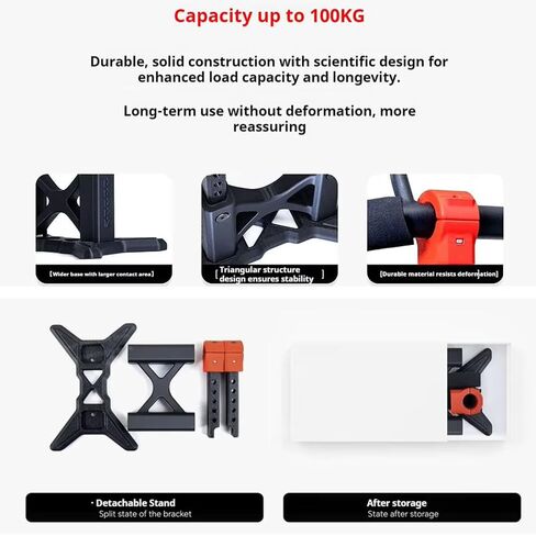 Simulated Racing Pedal Height Increasing Stand Panel Adjustable Angle For Playseat Challenger Seat Pedal Modification; Detachable stand split state of the bracket For Playseat Challenger Seat Accessories kit in Kuwait