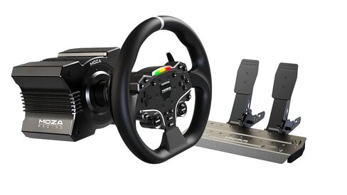 MOZA R5 Direct Drive Hankon Pedal Bundle (2 Pedals (Accelerator + Brake)) in Kuwait