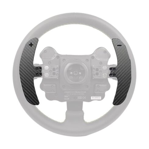 2PCS Carbon Fiber Paddle Shifter For Thrustmaster Evo Racing 32R Leather Wheel Add On;Racing Game Mod Modification Parts Accessories Compatible with Thrustmaster T818 EVO 32R Direct Drive Racing Wheel in Kuwait