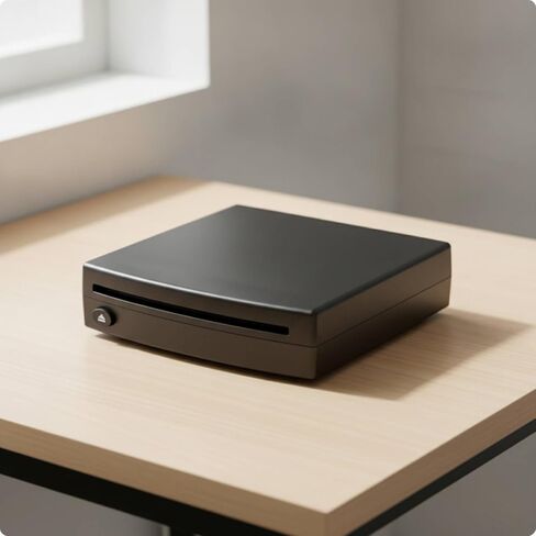 Car External DVD Drive Portable Disc Reader USB Powered with Shock Resistance Quick Setup Car Navigation Laptops Set Top Boxes Suitable for Business Trips Home use in Kuwait