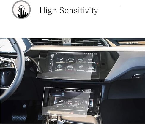 Screen Protector for Audi Q7 Q8 E-Tron 2019-2026 ，Tempered Glass in Kuwait