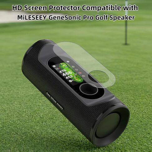 2 Pack Screen Protector Compatible with MILESEEY GeneSonic Pro Golf Speaker, High Definition Anti-Scratch HD Clear Film for Detachable GPS Rangefinder Handheld in Kuwait