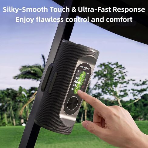 2 Pack Screen Protector Compatible with MILESEEY GeneSonic Pro Golf Speaker, High Definition Anti-Scratch HD Clear Film for Detachable GPS Rangefinder Handheld in Kuwait