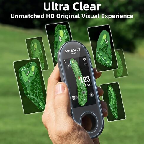 2 Pack Screen Protector Compatible with MILESEEY GeneSonic Pro Golf Speaker, High Definition Anti-Scratch HD Clear Film for Detachable GPS Rangefinder Handheld in Kuwait