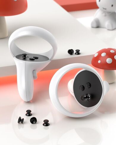 Joystick Replacement Kit for Meta Quest 3 Controller w/Thumbgrip Caps in Kuwait