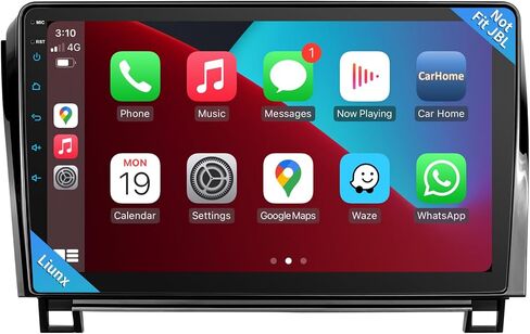 Car Radio for Toyota Tundra 2007-2013 Sequoia 2008-2012 with Wireless CarPlay & Android Auto, 10 Inch Toyota Tundra Stereo Head Unit with BluetoothGPS Navigation FM Radio Linux in Saudi Arabia