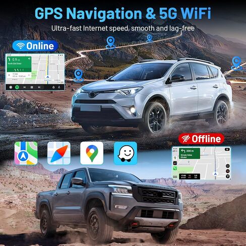 Car Radio for Honda CRV 2007-2011 MP5 9inch Touchscreen Bluetooth 5.0 Carplay Android Auto 1080P Backup Camera FM SWC GPS Mirror Link in Saudi Arabia