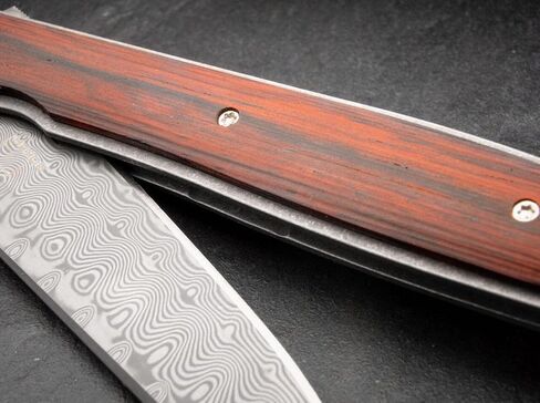 Boker Plus Urban Trapper Cocobolo Damasteel Pocket Knife in Kuwait