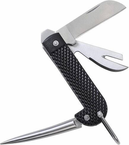 DULEES Marlin Spike Rigging Knife, Multi-Function Sailing Knife Sailor Knife, Suitable for Camping, Boating, Fishing or Sailing Gear, Boat Knife Knotters Tools in Kuwait