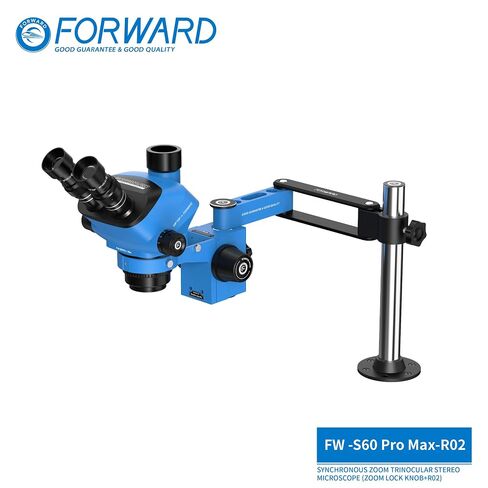 Forward FW-S60Promax-R02 Stereo Microscope, 6X-60X Double Barlow in Kuwait